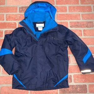 Columbia boys 4/5 coat jacket small